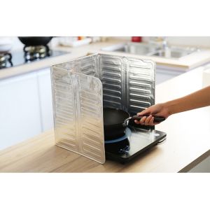 Penghadang Dapur Masak Anti Minyak Kitchen Tools Cooking Insulate Splash Proof Oil Baffle Plate Kitchen Aluminium Cover