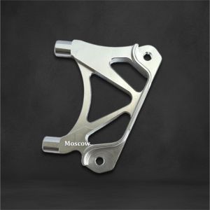 BREKET KALIPER FORMULA 4 PISTON KIRI UK 260mm BRECKET KALIPER 4PISTON DISC PIRINGAN LEBAR 260 MM BRACKET PIRINGAN KALIPER FORMULA BREKET KALIPER 4P FORMULA SILVER FULL CNC ALMU UNIVERSAL MOTOR BEAT VARIO SCOOPY CLICK GENIO SPACY DLL