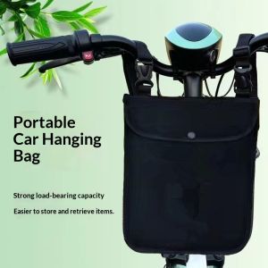 Annies Sphere Portable Electric Bike Front Storage Bag with High Capacity