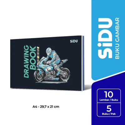 SiDU Buku Gambar A4 - 5 Buku
