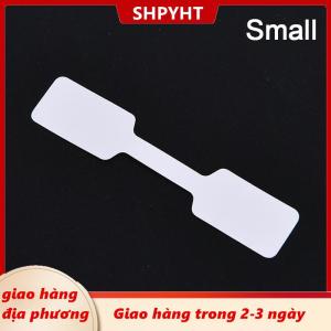 [COD] SHPYHT Giao hàng địa phương 100PCS Giá Trắng nhãn thẻ với treo chuỗi Đồ trang sức văn phòng phẩm giày vải