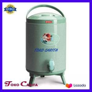 TERLARIS!! Termos Air Panas & Dingin Lion Star Sahara Drink Jar 10liter / Cooler Piknik Murah