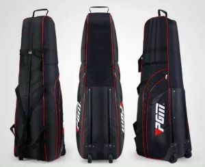 Cover Máy Bay Túi Đựng Gậy Golf Cao Cấp - PGM GOLF AVIATION PACKAGE HKB008 Chống Nước Bảo Vệ Gậy Tốt Có Bánh Xe Thật Thuận Tiện Khi Di Chuyển Bằng Tay Kéo.