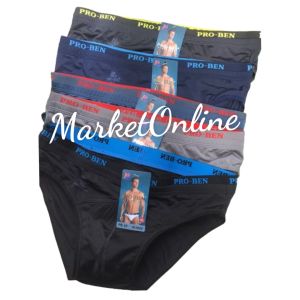 Bộ 5 quần lót nam thun lạnh cao cấp bigsize từ 35kg đến 95kg siêu xịn nội y MarketOnline freeship