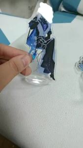 2Pcs/Set Game Maid outfit Kyryll Chudomirovich Flins Acrylic Stand Figure Toys Doll Valentines Day Gift