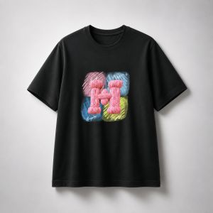Womens Plus Size Graphic Crew Neck T-Shirt OM283