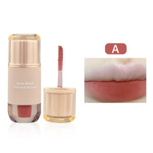 💄Orfila Kabut Beludru Wajah Glasir Bibir Matte Bibir Lumpur Pemutih Lipstik Wanita