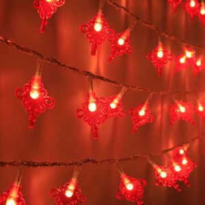 Đèn led đèn lồng nút thắt may mắn trang trí lễ tết