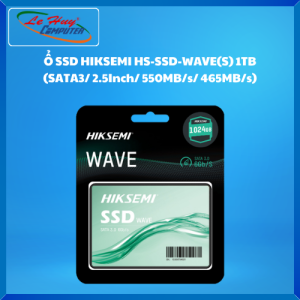 Ổ Cứng Máy Tính -SSD HIKSEMI HS-SSD-WAVE(S) 1TB (SATA3/ 2.5Inch/ 550MB/s/ 465MB/s) - Hàng Chính Hãng