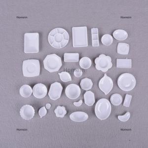 [COD] Homein 33pcs Mini Dollhouse Miniature Kitchen utensils dish plate tableware Toys