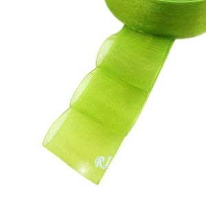 WH 40mm (50 yards/ roll) Organza ribbons wholesale gift wrapping decoration Christmas ribbons