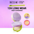 [NEW!!] DAZZLE ME Better Than Filter Double Kill Two Way Cake Powder Matte Finish High Coverage Compact Powder. 