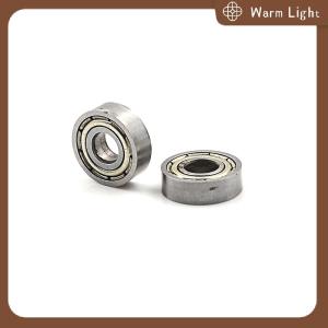 Warm Light 10pcs Miniature BEARING 695ZZ 695-Z แบริ่งทนทานแม่นยำ5x13x4mm