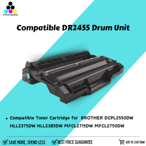 eTONER Compatible Drum Unit for DCP-L2550DW DCP L2550DW MFP Printer