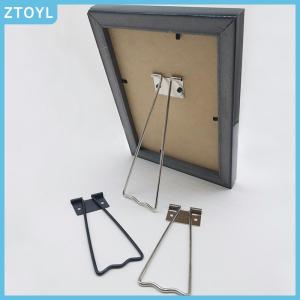 ZTOYL Photo Frame Easel Back Stand Exquisite Decorative Hardware Art Crafts Display Rack Display Easel Back Board Holder
