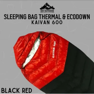 SLEEPING BAG ECODOWN RIR OUTDOOR KAIVAN 600 SLEEPINGBAG BULANG SYNTHETHIC KANTUNG TIDUR GUNUNG CAMPING HIKING