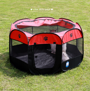 Lồng đẻ ổ đẻ chuồng cho Chó Mèo có thể xếp gọn tiện lợi - Love Pets Shop