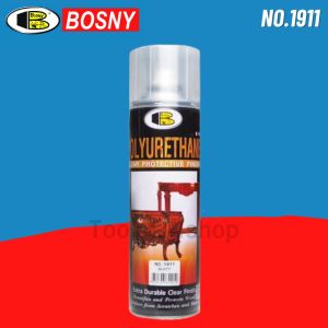 BOSNY สีสเปรย์เคลือบเงาไม้ No.B133 POLYURETHANE