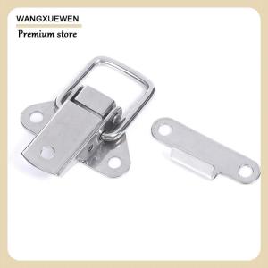 [COD] สแตนเลส304กล่องเครื่องมือล็อค hasps โลหะสลับจับบานพับโหลด