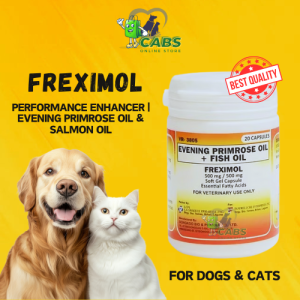 Freximol Tablet (Coat & Skin Vitamins) 20 Capsules for Dogs & Cats