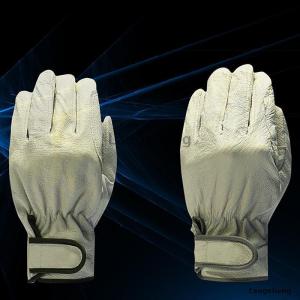 [COD] Laogeliang 1 Pair Electric Welding Work Gloves Leather Welding Gloves Heat Resistant Security Work Gloves