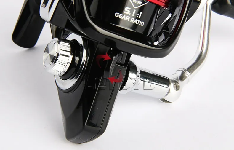 RYOBI ULTIMATE WARRIOR RANMI Fishing Reel Spinning Reels High Quality No  Gap Pre-Loading Saltwater 5.0/5.1Gear Ratio - AliExpress