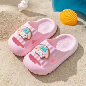 ALENA Seliper Baby Coulomi Slippers Prempuan Comel 2024 Summer Childrens Slippers Home Cartoon Girls Cute Princess Slippers Outdoor Wear  Selipar Frozen