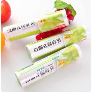 GO755 Kantong Plastik Roll Buah Sayur Telur Plastik Supermarket