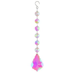 MKEB AB สีสันสดใส โคมไฟคริสตัลจับแสง งานฝีมือดีไอวาย ใสสะอาด ที่ดักแสงแดด ตัวจับแสง ที่แขวนแขวน จับสายรุ้ง กิจกรรมกลางแจ้งกลางแจ้ง