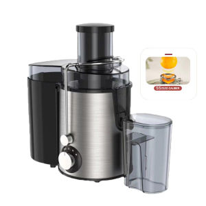 HAILANG This multi-functional large-bore electric juicer is suitable for fruits and vegetables requires no filtering has a 2L capacity