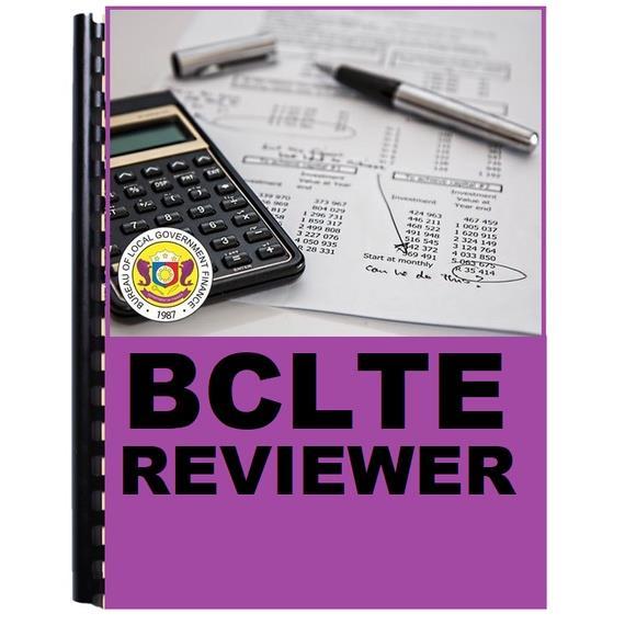 BCLTE Reviewer 2023 Competency on Treasury Examination | Lazada PH