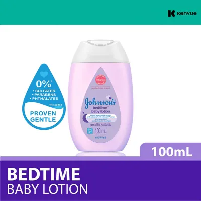 Johnsons Baby Lotion Regular Milk Rice Bedtime 100ml Ph Balance Dry Skin Comfortable Sleep