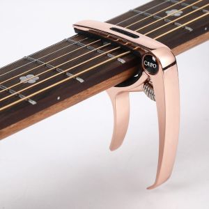 FIRST SONG Metal Capotraste Tone Adjust Aluminum Alloy Electric Guitar Tuning Clamp Guitar Capo Guitar Clamp Guitar Tuner Key Trigger Capo