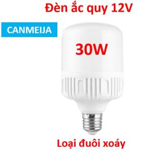 Đèn led 30w 12V và 12V~85V siêu sáng đèn led bình ắc quy loại đuôi xoáy và loại đầu kẹp