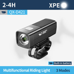 Smiling Shark QXD421 LED Bicycle Light 3Mode Super Bright Bike Light USB Rechargeable Bike Light Front Waterproof Outside Night Cycling Lighting