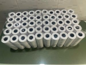 100 Cuộn giấy in nhiệt k57 x 38 - Giấy in bill K57 không bọc bạccho máy cà thẻ Pos cầm tay