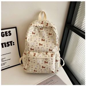 5 Ba Lô Nữ Túi Đi Học In Hình Chú Chó Dễ Thương Thiết Kế Tươi Tắn Và Ngọt Ngào