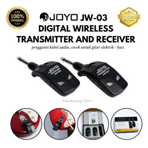 Joyo JW-03 Digital Wireless Transmitter and Receiver untuk Gitar Elektrik Bass Guitar Electric