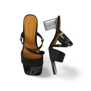ArdiFeel Sepatu Heels Wanita Big Size | Sepatu Hak Tahu 3 Cm | Mules Heels Wanita Size 35-45 ARK 343 Hitam
