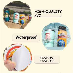 MUYA 50pcs Disney Frozen ELSA Anna Princess Stickers Waterproof Cartoon Vinyl Stickers for Laptop