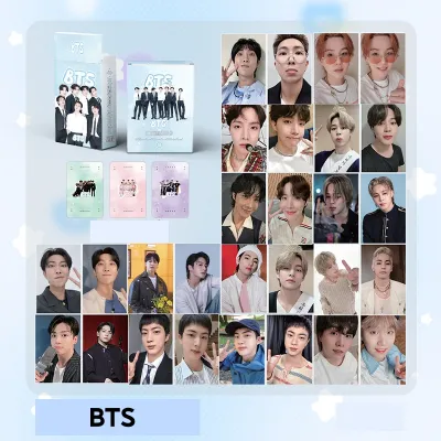 Set 50 photo card unoff Hologram BTS phiên bản mới nhất 2024