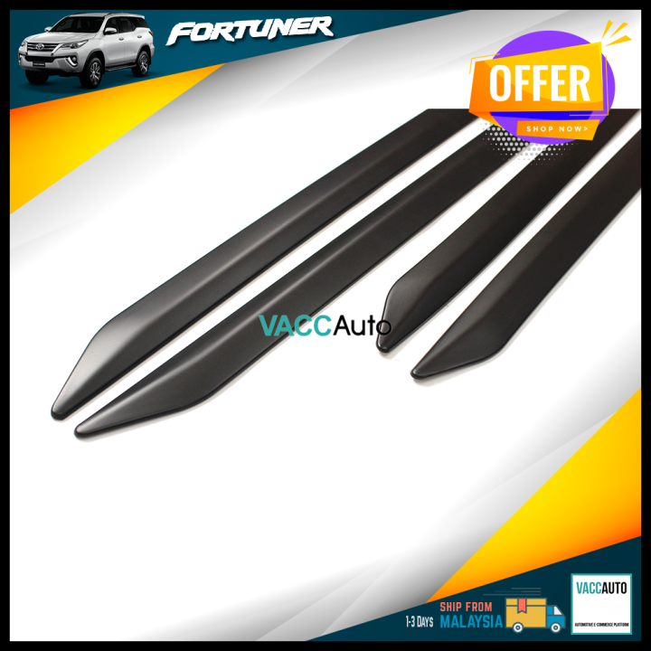 Toyota Fortuner Door Moulding Chrome Body Side Door Molding Cover Trim