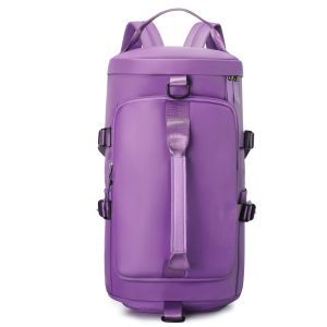 KLICKKRATE Large Capacity Travel Duffel Bag Oxford Waterproof Gym Storage Bag Multifunctional with Shoe Pocket Tote Carry On Backpack