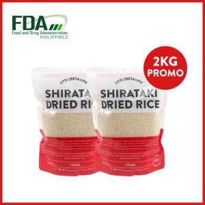 2kg Promo - Shirataki Dried Rice / Dry Rice