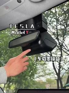 For Tesla Juniper Model Y YL Sunglasses Holder Glasses Case Sun Visor Clip Organizer 2025 2026 Accessories Zero zero