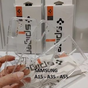 CLEAR CASE CRYSTAL BENING SP1GEN SAMSUNG A15 A15 5G A35 A55 S25 S25 PLUS S25 ULTRA S24 S24 PLUS S24 ULTRA S23 S23+ S23 ULTRA S22 ULTRA S24 FE S23 FE S21 FE CASING HARDCASE SOFT