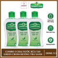 Combo 3 Chai Nước Rửa Tay Khô Green Cross Hương Trà Xanh (250ml/chai). 