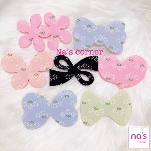 Miếng dán tóc dán mái tự dính hoạ tiết hoa vintage size to giúp cố định tóc cho trang điểm đắp mặt nạ... rất tiện lợi 1