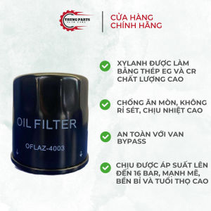 Lọc Nhớt Động Cơ Toyota Vios Toyota Yaris Toyota Wigo Raize Avanza Altis Thương Hiệu Aisin Oflaz-4003