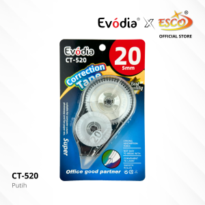 ESCO >< EVODIA Pita Koreksi Besar / Tip-Ex / Correction Tape CT-520